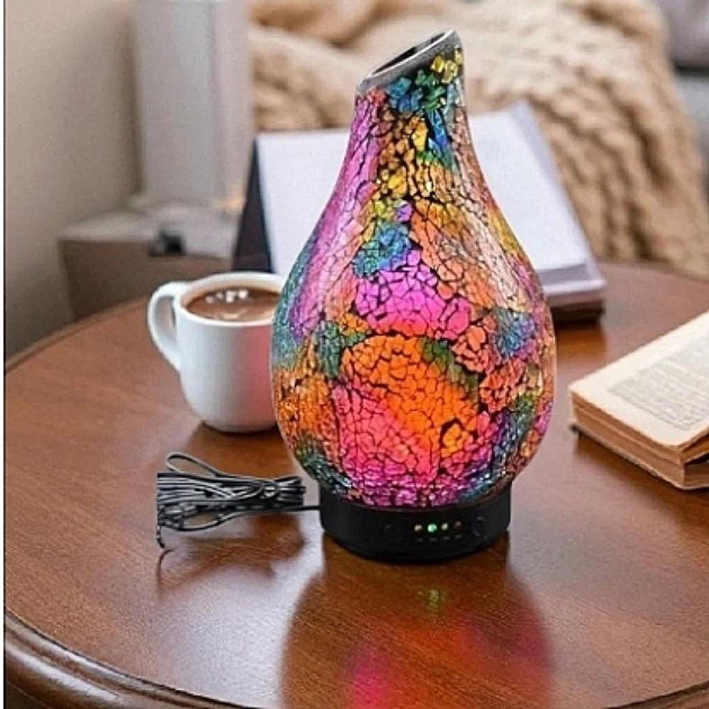 Colorful Mosaic Glass Aroma Diffuser